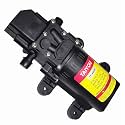 12V DC Diaphragm Fresh Water Spray Pump, 1.2 GPM (4.5 L/Min) 85 PSI, Self Priming Sprayer Pump with Pressure Switch for Caravan RV Marine Boat Lawn Car washing