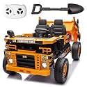 12V Ride On Toys for Big Kids 12V Ride On Dump Truck Kids' Electric Vehicle