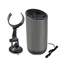 12V Vehicle Windshield Heater Heating Cooling Fan Car Heater Demister Defogger Frost Snow Fog Removal Machine Auto Accessories(With Bracket)