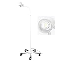 12W Exam Light,Mobile Surgical Examination Lamp,LED Medical Exam Lamp with 5 Stainless Steel Mute Universal Wheels
