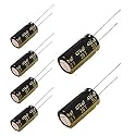 12x FM 470uF 35v Low-ESR Aluminum Electrolytic Capacitors - Leaded, 5000 Hours @ 105C, 20% Tolerance, 10x20mm,