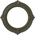 13 1/8"OD x 8"ID x 5/8"P Benson Ceiling Medallion (Fits Canopies up to 8"), Hand-Painted Witch Hazel