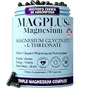Liposomal Magnesium Complex 900mg, 14-in-1 Glycinate &amp; L-Threonate, 90ct | Restful Sleep, Calm, Muscle &amp; Brain Support: Magnesium Citrate, Taurate &amp; Malate