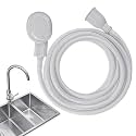 13.12FT/4M Sink Spray Rubber Hose,Sink Hose Sprayer Attachment for Washing