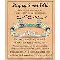 13 14 15 16 17 18 21 Year Old Birthday Gifts for Girls, Wave Birthday Bracelet Gifts with Birthday Card for Teen Girls Her Daughter Granddaughter Niece Friends