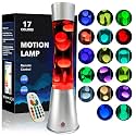 17 Colors Changing Liquid Motion Lamps LED Night Light for Kids Adults Teens 15.5 Inch Large Big Relax Mood Table Lamp for Birthday Gift Novelty Lighting Nightlight Bedroom Home Room Decor