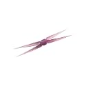 13 FISHING - Tetrad - Panfish Plastics - Purple Rain - 6 Baits Per Pack - MQ-PR