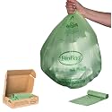 13 Gallon Tall Kitchen Compostable Bags by BioBag, 48 Count, BPI Certified, Meets ASTM D6400 Standards, Made in USA, Food Scrap Bin Liners