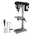 13 inch Benchtop Drill Press, 7.5 Amp 120V Pure Copper Motor, 288-3084 RPM Bench Drill Press, 0-45° Tilting Worktable, Tabletop Drilling Machine for Wood and Metal