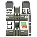 [13 Pack] Upgraded W10350375 Dishwasher Top Rack Parts and W10195372 W10195373 Adjuster Housing for Whirlpool Kenmore Dishwasher Parts WDT730PAHZ0 WDTA50SAHZ0 WDT750SAHZ0 WDT970SAHZ0 Upper Rack Parts