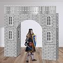 13 Pcs Medieval Decor Large Castle Props Knight Dragon Party Backdrop