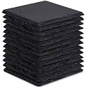 13 PCS Slate Coasters for Laser Engraving, Natural Stone Drink Coaster Bulk
