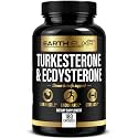 1300mg Turkesterone and 1100mg Ecdysterone Supplement for Men, 180 Capsules