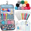 130PCS Crochet Kit for Beginners Adults Upgraded