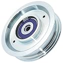 132-4718 BIGBearing Solid Steel Billet Seamless Idler Pulley Rebuildable