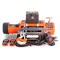 13500lb Electric Winch Heavy Duty ATV Trailer High Tensile Nylon Rope Cable Electric Winch