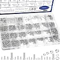 1380Pcs 304 Stainless Steel Metric Micro Screws Nuts Assortment