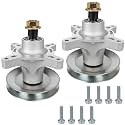 139-3214 Spindle Assembly with 125-5575 Pulley, Compatible with T oro Timecutter 50 Inch MX5060, SS5000, SS5060, SS5035, Replaces 121-0751, 117-7439, 117-7267, 110-6865, 2 Pack