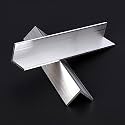 Aluminum Angle Stock,2x2x3/16In,13" Length,2PCS Mill Stock for DIY&amp;Trim