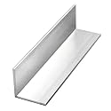 13Inch Aluminum Angle Stock, 3" x 3"x 1/4" Angle Aluminum 6061, T6511 Mill Stock 1/4" Thick 1PCS