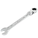 13mm Flex Head Ratchet Wrench 12 Point Chrome Vanadium Spanner