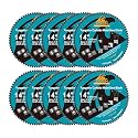 14 Inch 72T Metal Circular Saw Blade - 10-Pack EXFEIN Tungsten Carbide Tipped Saw Blade Arbor 1-3/16" for Metal Sheet or Pipe, Angle Iron, Rebar, Ferrous Metals, Non-Ferrous Metals