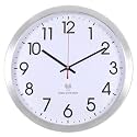14 Inch Atomic Analog Wall Clock Radio Controlled Sets Wall Clock