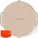 14-Inch Pizza Stone for Oven and Grill, Baking Stone for Bread, Round