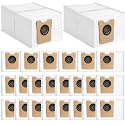 24-Pack Replacement Dust Bags for Eufy C10, C20 Omni Robot Vacuum, Vacuum Bags for Eufy, 3.2L Large Capacity Disposable Dust Bag with Activated Carbon Layer