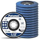 14 Pack Zirconia Flap Discs 4 1/2 for Angle Grinder 80 Grit