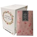 14 Packs Vanilla Scented Sachets for Drawers and Closets