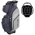 14 Way Golf Bag, Waterproof PU Leather Men Women,Golf Club Bag
