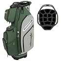 14 Way Golf Bag, Waterproof PU Leather Men Women,Golf Club Bag
