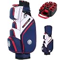 14-Way T-Lock Golf Cart Bag with Rigid Inner Shell