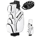 14-Way T-Lock Golf Cart Bag with Rigid Inner Shell