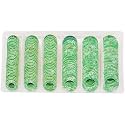 140PCS 6 Sizes Green Synthetic Fiber Oil Drain Plug Gaskets, Washer Assortment Kits Fit M12 M14 M16 M18 M20 (Green) Replace 097-130, 097-129, 097-128, 097-127