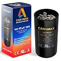 145-175 uf 145/175 MFD 50/60 Hz 110-125 VAC ±20% CD60 Volts Round Start Capacitor by Canamax - Universal Fit for Central Air-Conditioners, AC Motor Run, Fan Start and Cool or Heat Pump Air Conditioner