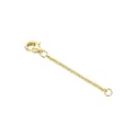 14k Gold Necklace &amp; Bracelet Extender Chain, Adjustable Extension Chain for Necklace &amp; Anklet