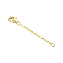 14k Gold Necklace &amp; Bracelet Extender Chain, Adjustable Extension Chain for Necklace &amp; Anklet