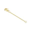 14k Gold Necklace &amp; Bracelet Extender Chain, Adjustable Extension Chain for Necklace &amp; Anklet