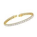 14K Gold and Silver 1 Ct to 20 Ct Lab Grown Diamond Tennis Bracelet