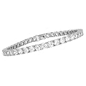14K Gold and Silver 1 Ct to 20 Ct Lab Grown Diamond Tennis Bracelet