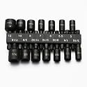 TMAX 14p Imperial &amp; Metric Magnetic Nutsetter Nut Driver 1/4" Shank, Cr-V