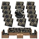14PCS Patio Cushion Covers.Patio Furniture Couch SeatSlipcovers