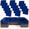 14Pcs Patio Cushion Covers Stretch Outdoor Furniture Protector Slipcovers