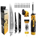 15-In-1 Manual Multi-Blades Hand Saw with Screwdriver