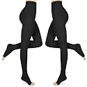 15-20mmHg Compression Pantyhose Stockings for Women &amp; Men, 2 Pairs