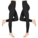 15-20mmHg Compression Pantyhose Stockings for Women &amp; Men, 2 Pairs