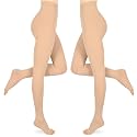 15-20mmHg Compression Pantyhose Stockings for Women &amp; Men, 2 Pairs