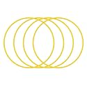 15-22 Inch Wheel Rim Protector, 4-Pack ABS Rim Edge Guard, Tough Friction-Resistant Ring, Universal Fit for Cars, Trucks & SUVs (White, 21in)